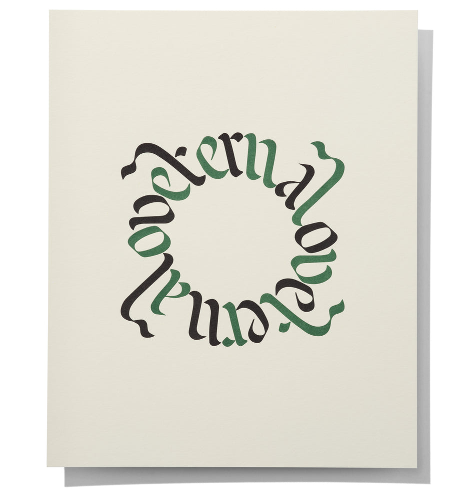 Mantra Print: Eternal Love