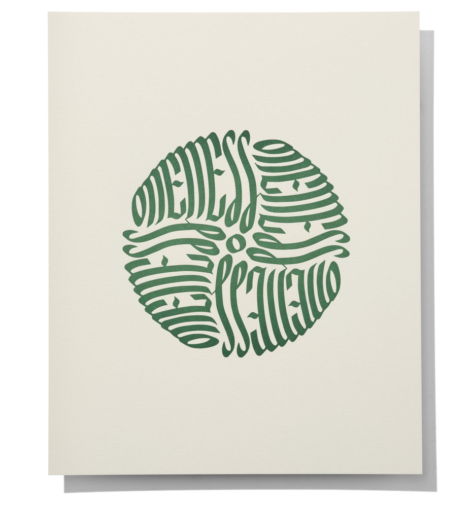 Mantra Print: Oneness